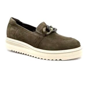 Softwaves NWT Sz 38.5 Cassie Olive Green Loafer/Sneakers